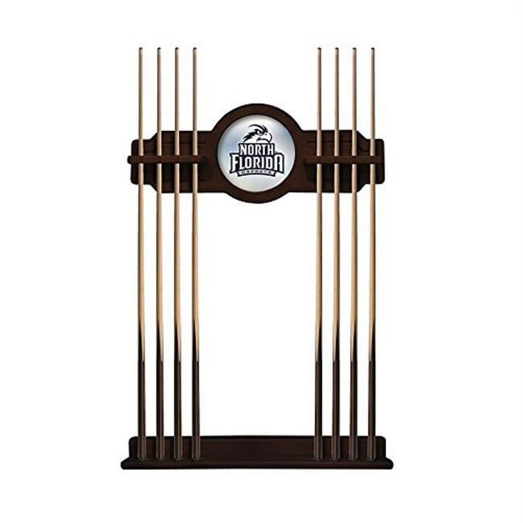 Solid Wood Cue Rack with English Tudor Finish W946