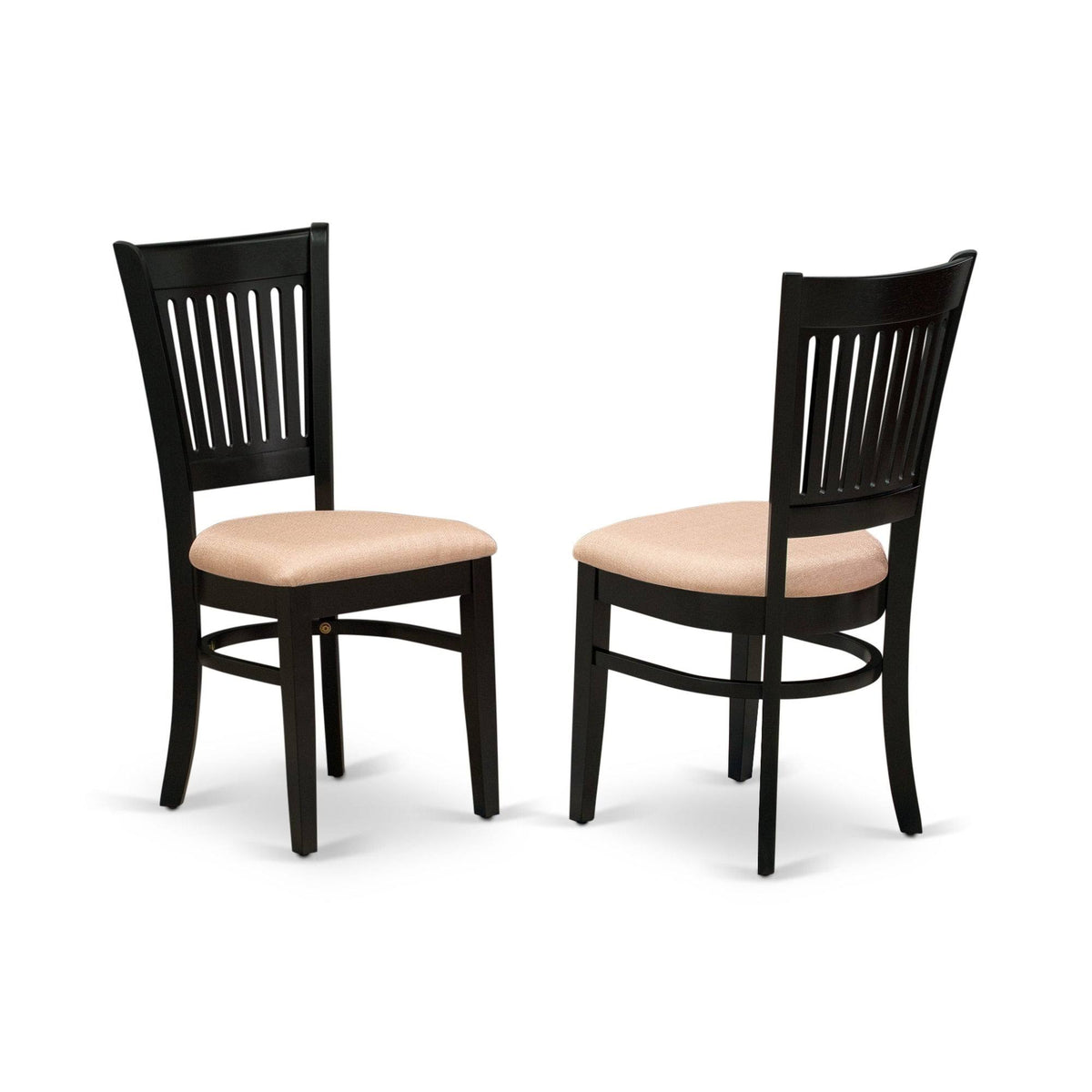 3-Piece Dining Set with Fabric Seat in Linen White M512