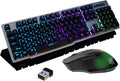 Wireless 2.4G Rechargeable Mechanical Feel Backlit Gaming Keyboard Mouse Set N937