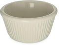Melamine Fluted Ramekin Set, 4 oz Capacity, Bone (Case of 12) X634