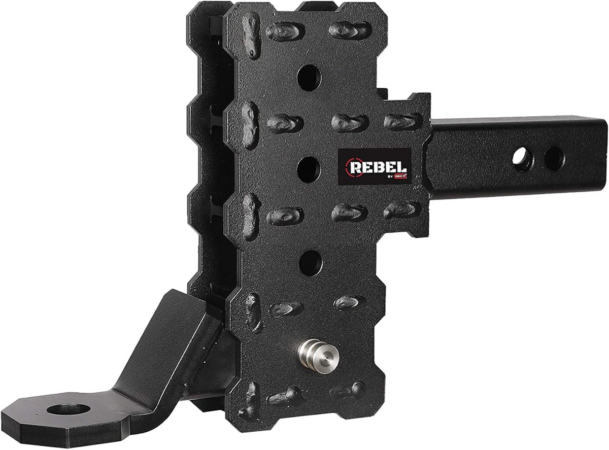 2.5" Hollow Shank Drop Hitch with Standard Ball Mount J2546