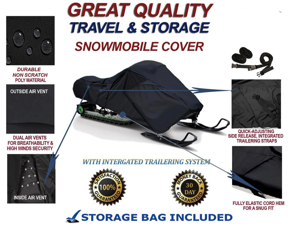 300D Snowmobile Travel and Storage Cover J470