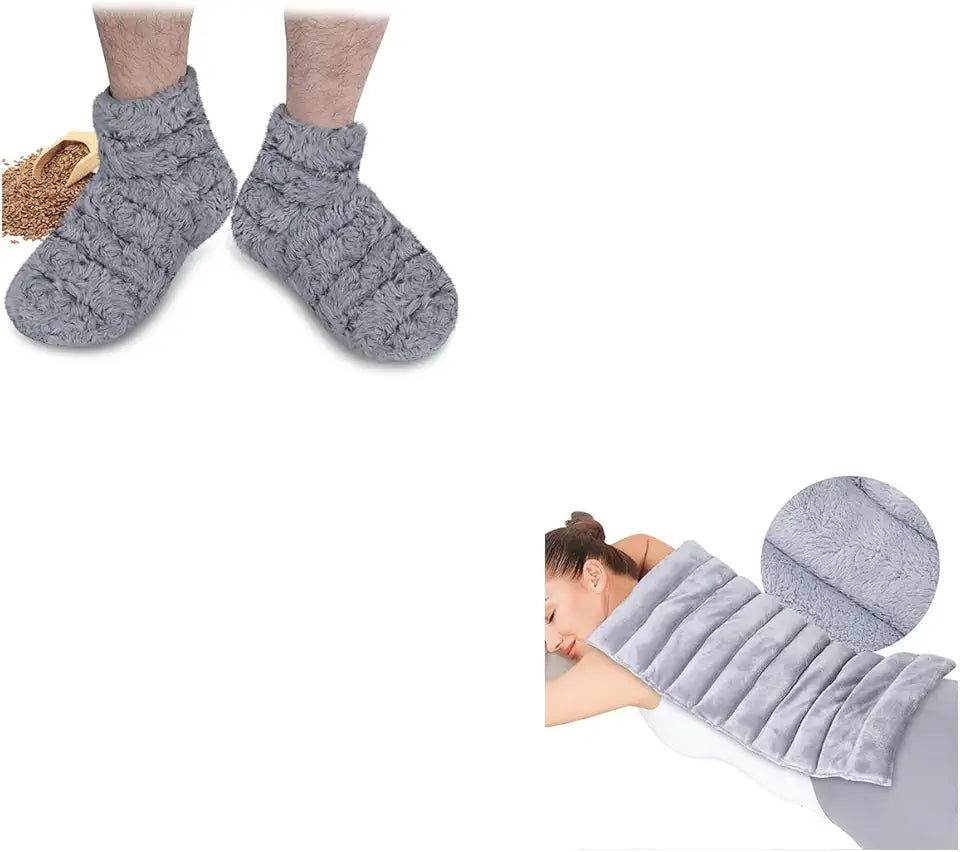 Microwave Heating Pad with Moist Heat and Feet Warmers L239540