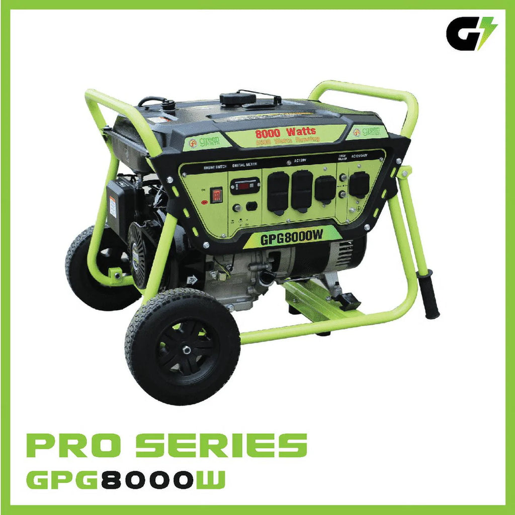 8000 Watts Gas Generator O294137