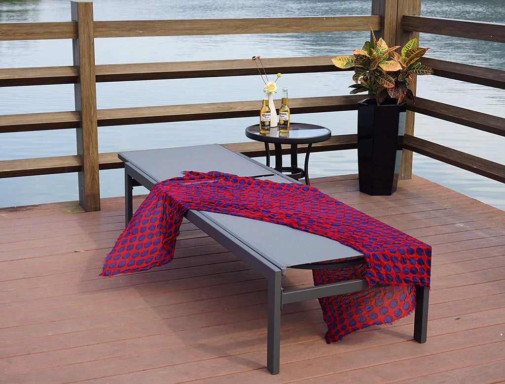 Aluminum Adjustable Chaise Lounge B894
