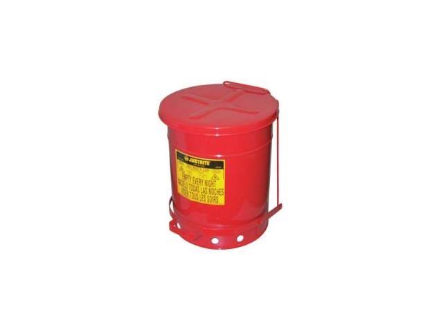 10 Gallon Red Oily Waste Can U603