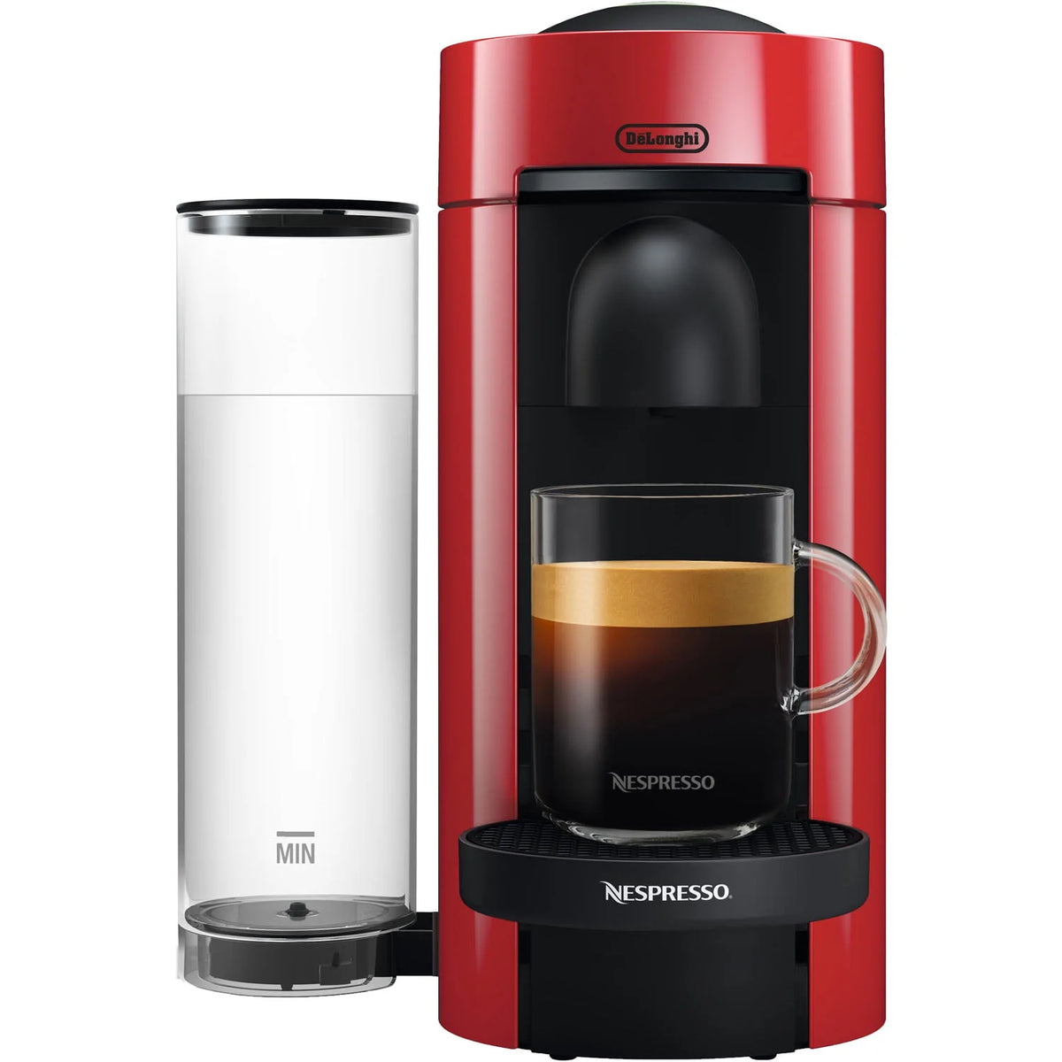 Red Coffee and Espresso Machine Y39075