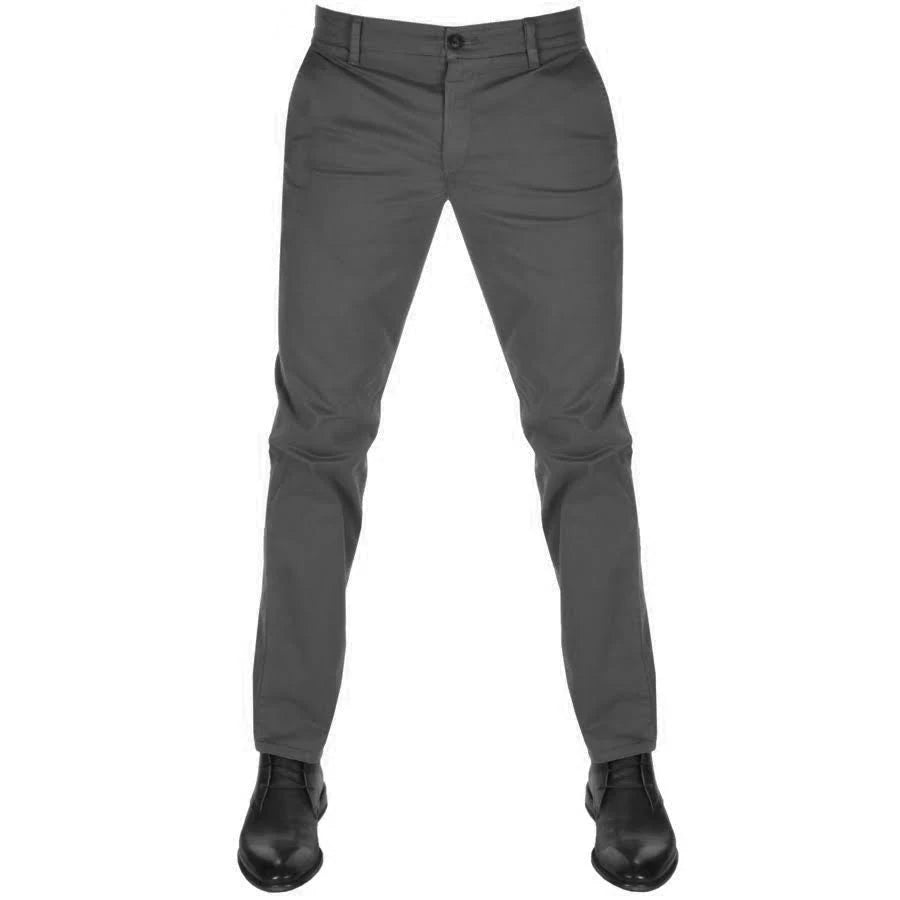 Grey Slim Chinos R8141