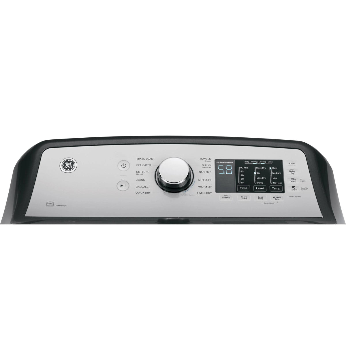 7.4 cu. ft. Electric Dryer with Sanitize Cycle and Sensor Dry K8018