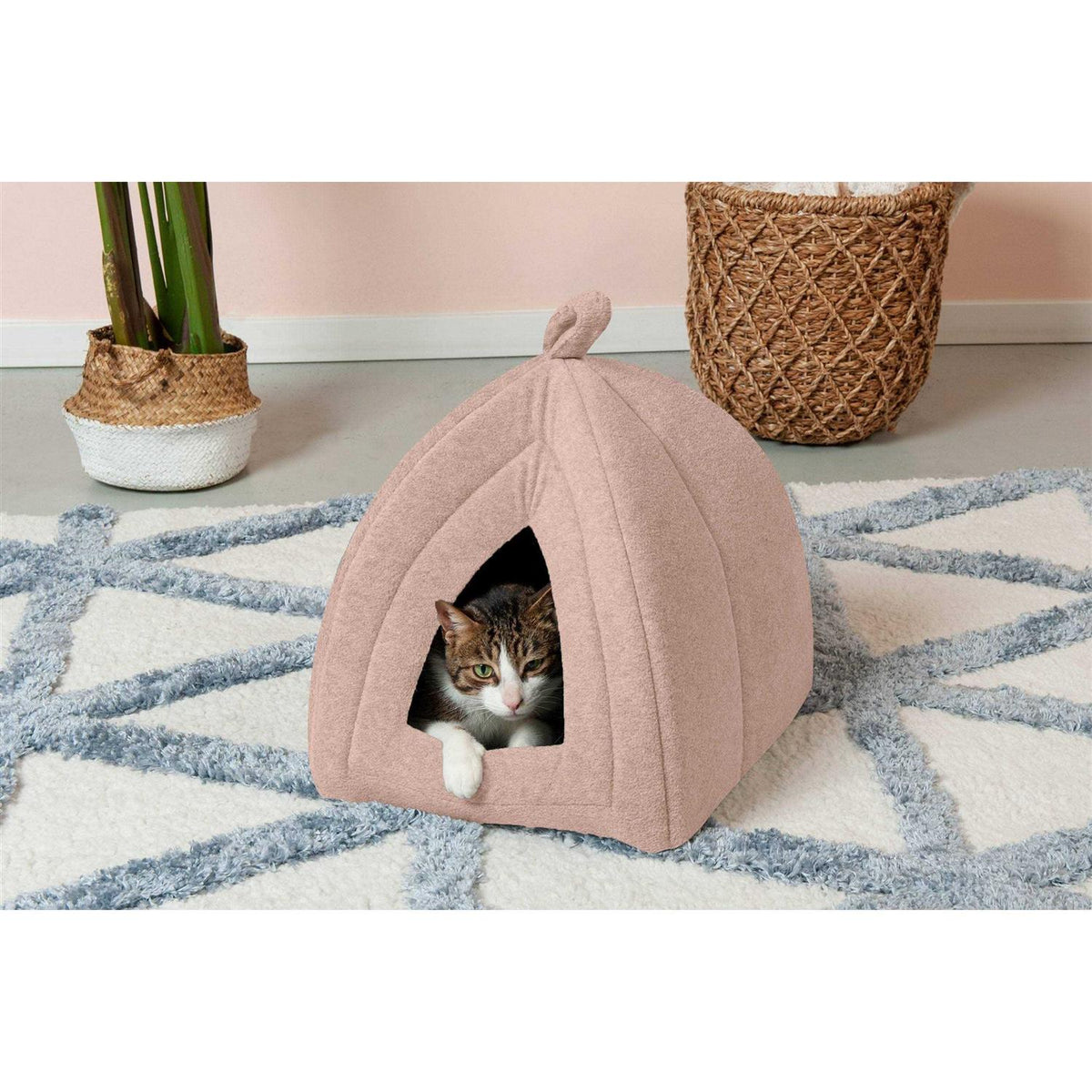 Fleece Pet Bed Tent Y569197