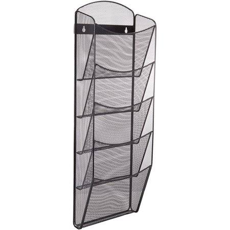 Onyx 5 Pocket Magazine Rack D1407