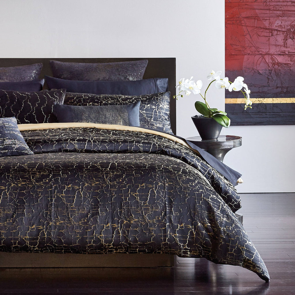 Onyx Standard Sham - Black M1371