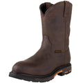 Brown Pull-On Work Boots Z901022