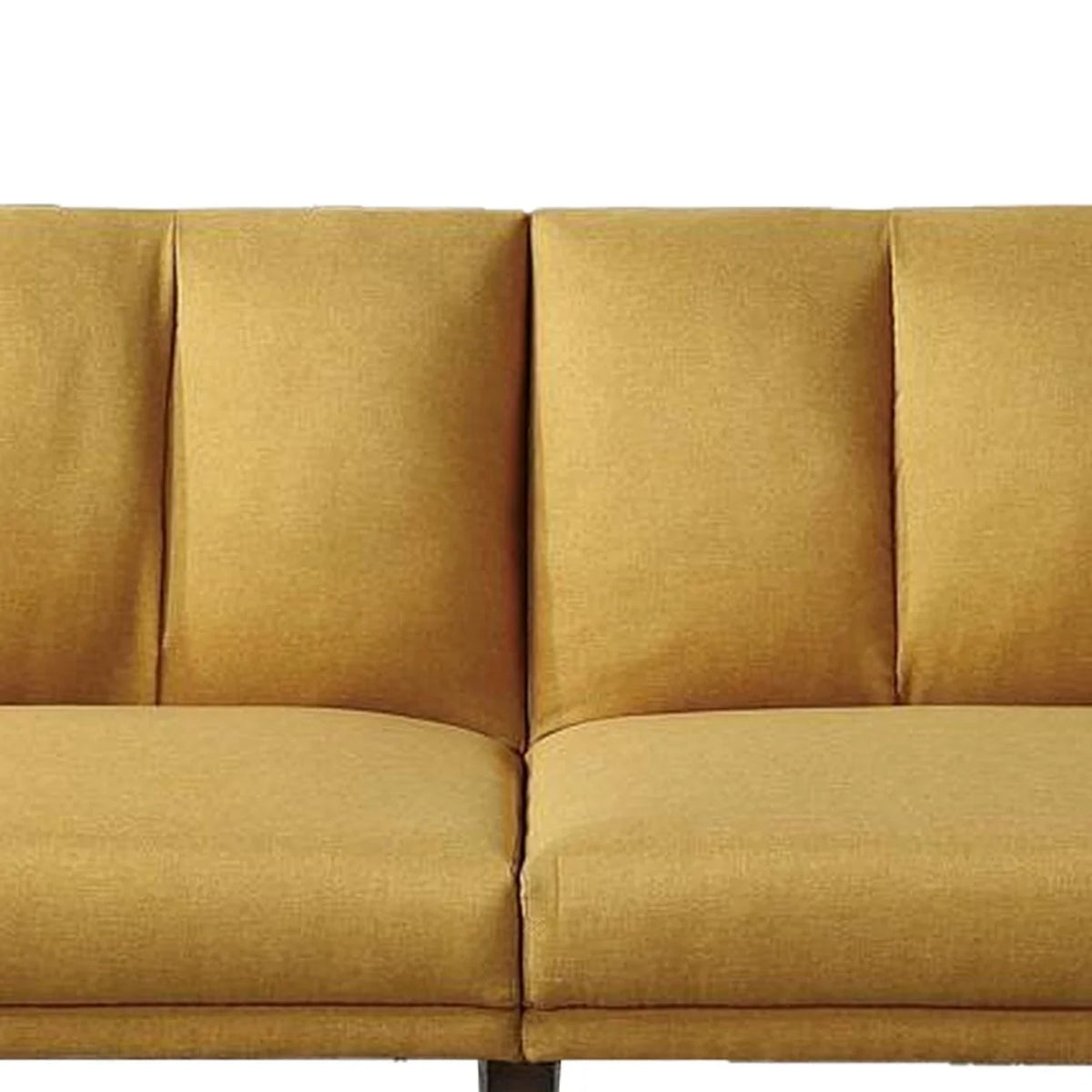 Adjustable Upholstered Sofa with Track Armrests and Angled Legs Q17474