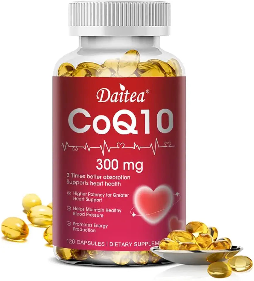 CoQ10 300mg Soft Capsules 120 Capsules E698