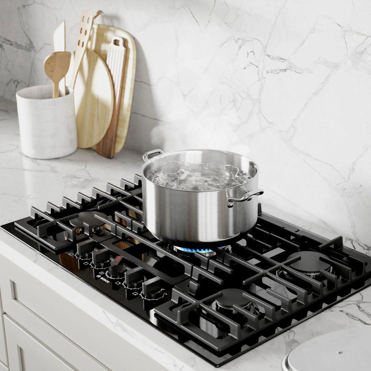 Black Gas Cooktop Z473