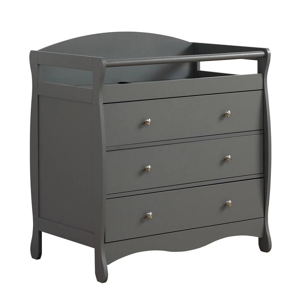 Gray 3 Drawer Changing Dresser G2966