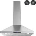 30 in. Ductless Wall Mount Range Hood with Baffle Filters S93320