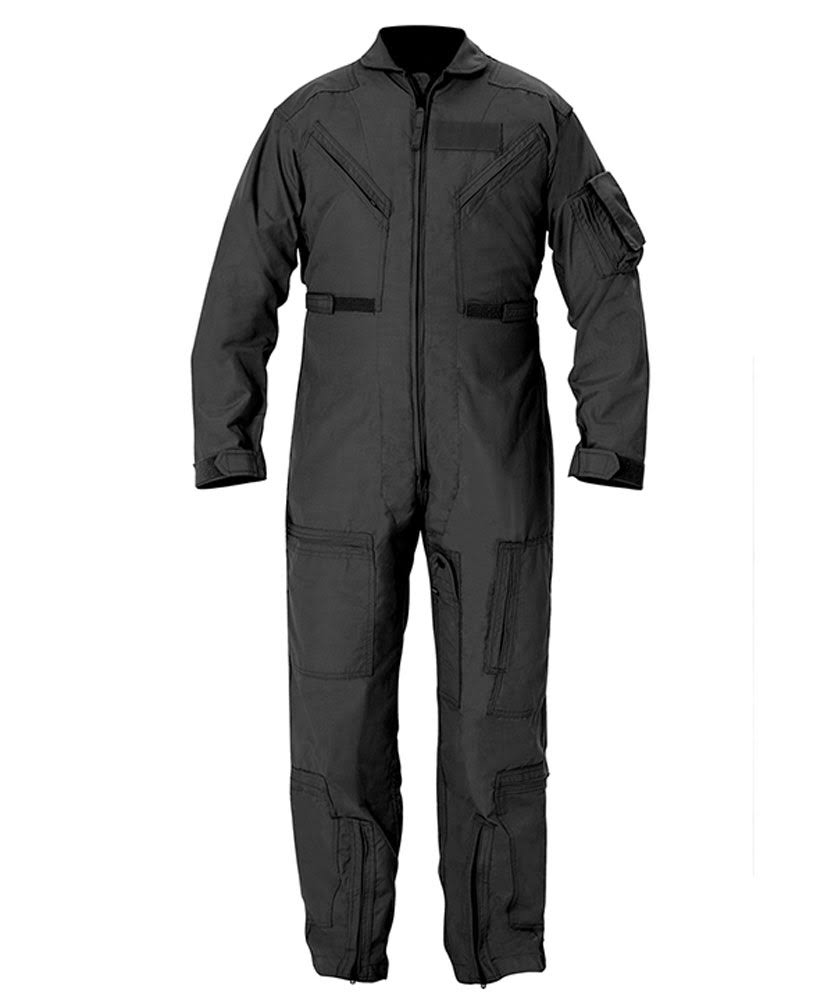 Black Nomex Flight Suit S24009