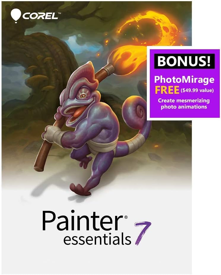 Painter 2021 Upgrade Digital Painting Software [PC/Mac Keycard] J30525