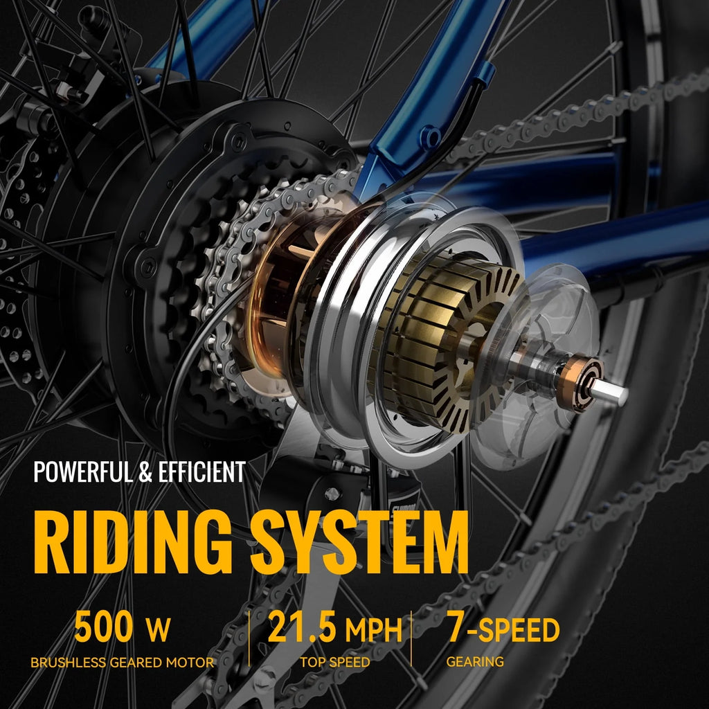 500W Motor 48V 12.5AH Battery 27.5 Electric Mountain Bike Y8643