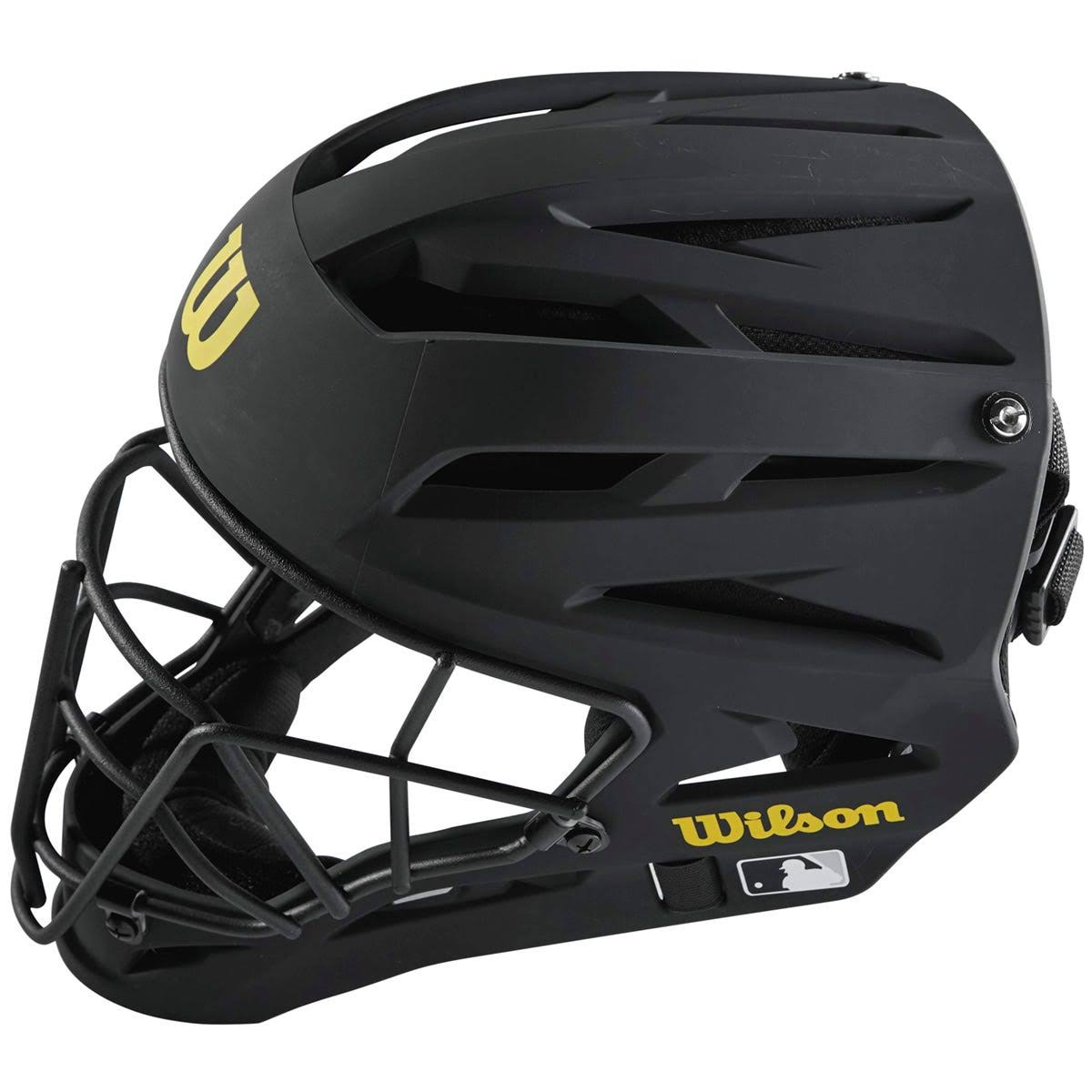 Black Umpire Helmet D2510