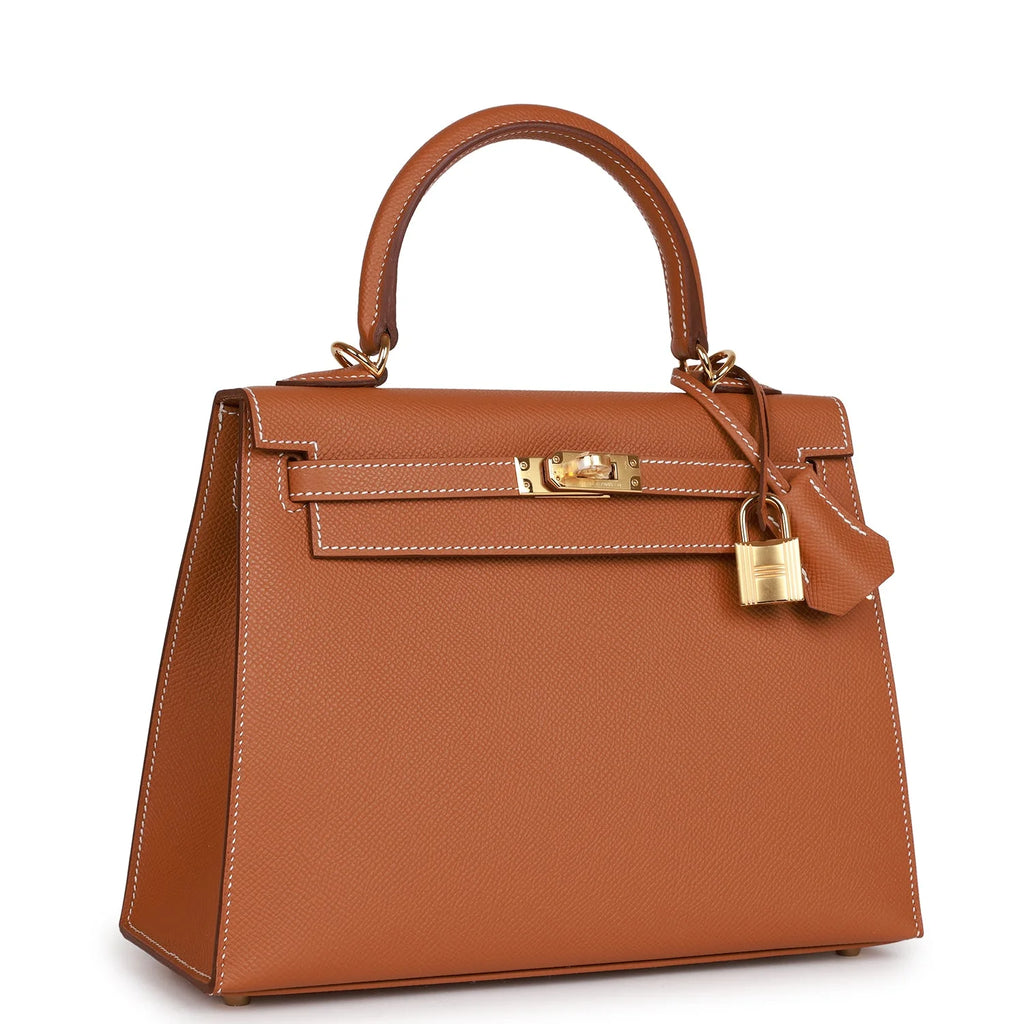 Gold Epsom Leather Handbag R365548
