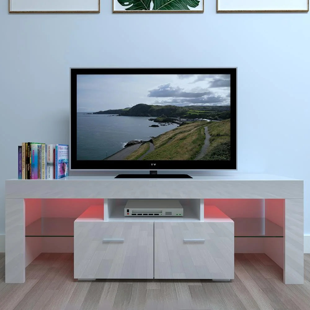 White Modern Rectangle Coffee Table A86562