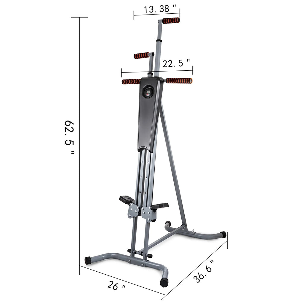 Folding Vertical Climber Stepper 2 in 1 R1079